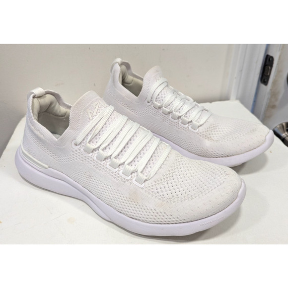 APL Techloom Breeze White 8.5 Lace Up - Picture 1 of 14